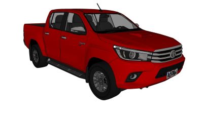 超精细汽车模型 丰田 TOYOTA HILUX